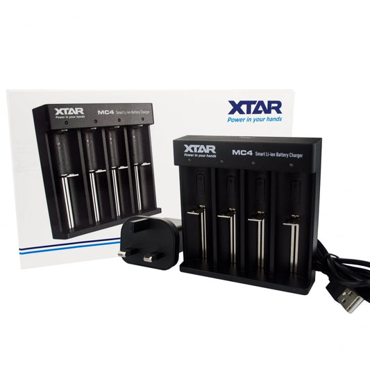 XTAR MC4 4-Bay Charger